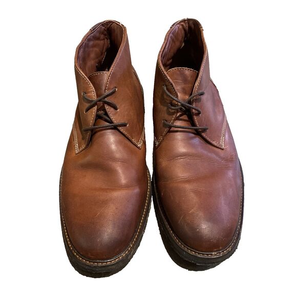 Johnston Murphy Copeland Brown Leather Chukka Boots Shoes Mens Size 10M 25-2022 main image 10